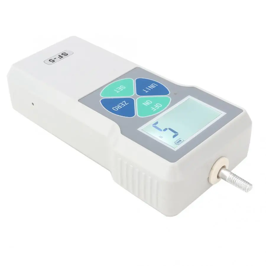 Цифровой измеритель силы портативный толчка и тяги 5N 100-240 в вилка стандарта