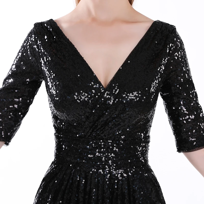 Длинные свадебные платья красные серебряные розовые черные золотые блестки