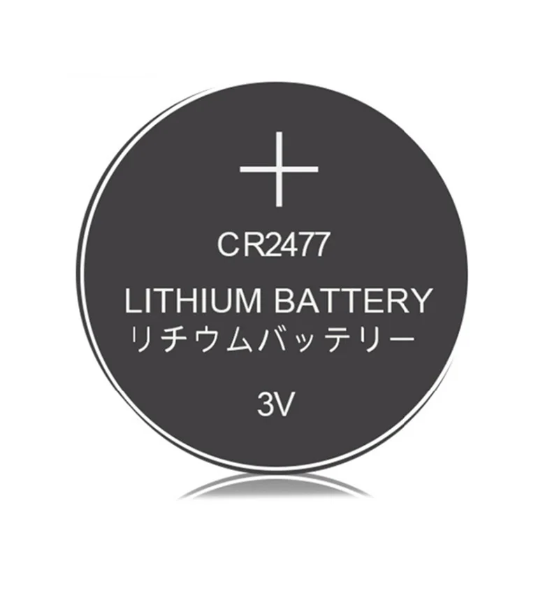 CR2477 литиевая Кнопка монета 1 шт. 3 в 1050 мАч батарея DL2477 ECR2477 LM2477 KCR2477 CR 2477 для часов калькулятор фонари