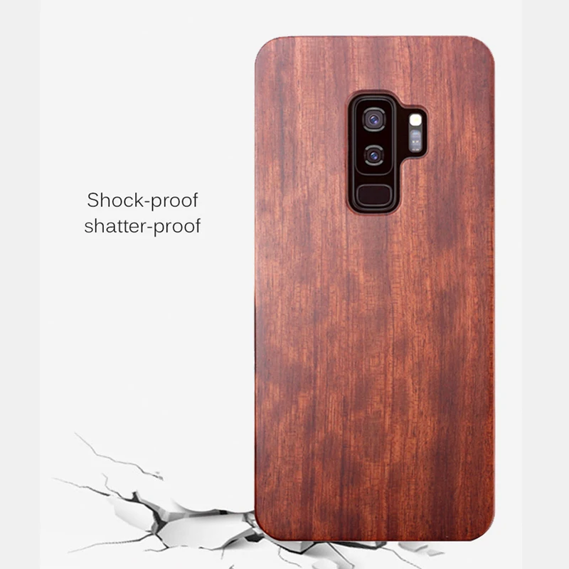 ROSINOP оригинальный уникальный деревянный чехол для samsung galaxy S9 plus S8 Note 8 9