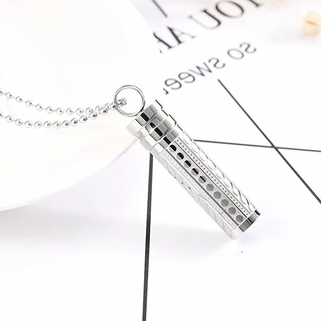 JJ001 Secrest Stash цилиндрическая памятная бижутерия для домашних животных и людей