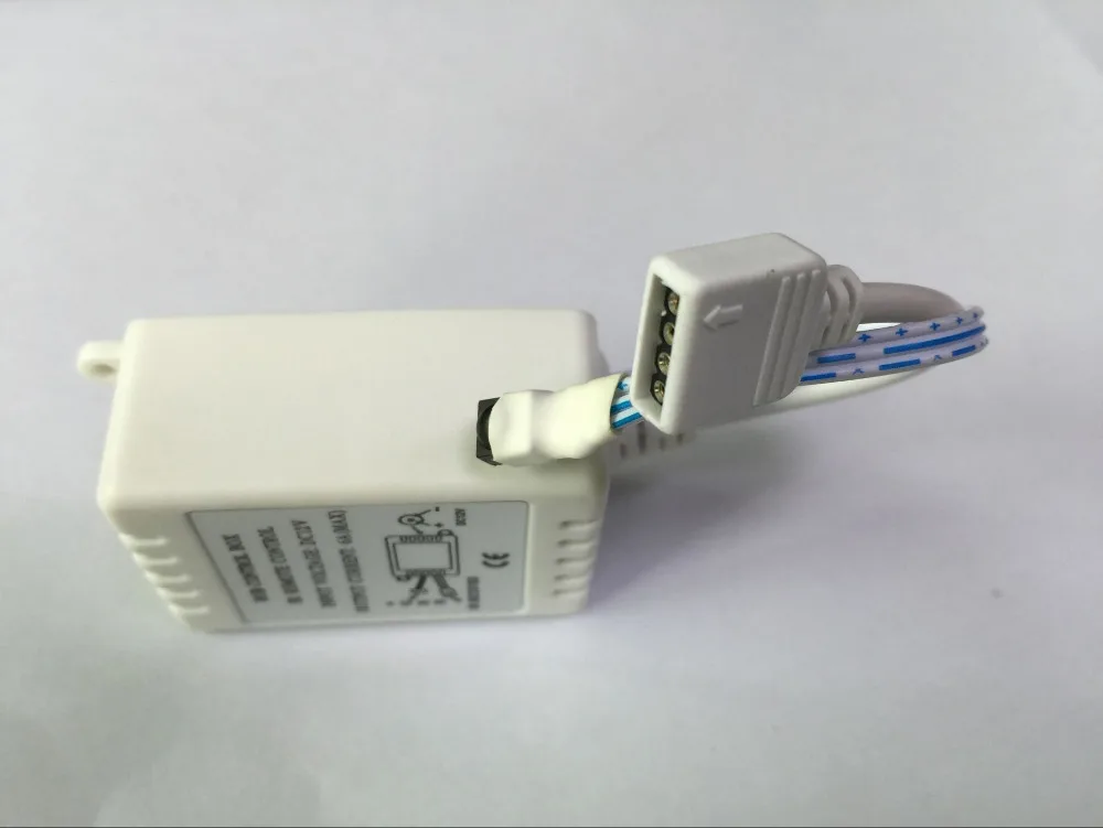 12В 3x2A мини 24Key RGB контроллер ИК пульт дистанционного управления с приемником для
