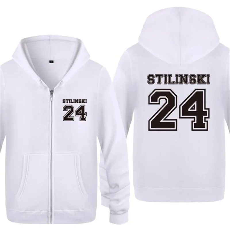 Для мужчин с капюшоном мягкий чехол Teen Wolf Stilinski 24 печатных Толстовки на молнии