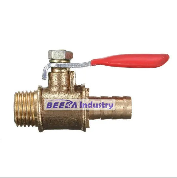 

Pagoda ball valve, Male G-1/4'' , connect to pipes 6mm, 8mm, 10mm Barb Hose