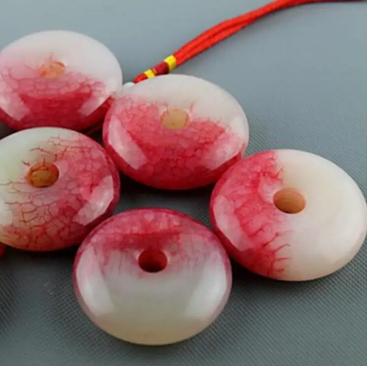 

chicken blood stone, large size safety buckle 1pcs