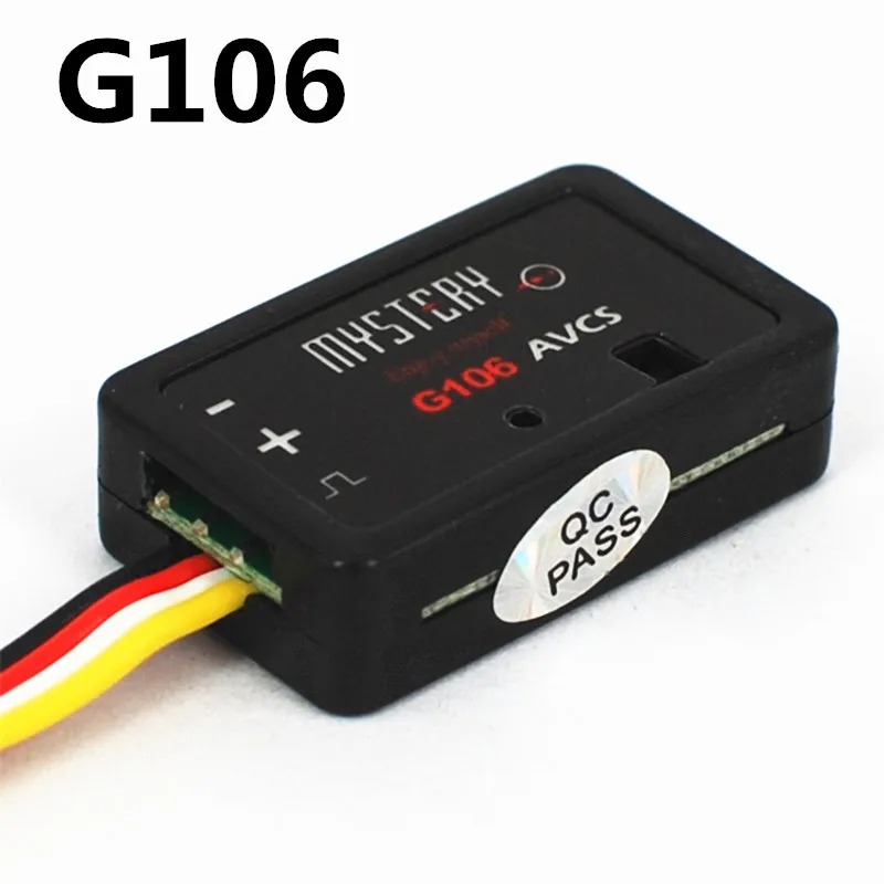 Цифровой сервопривод Mystery G106 мини микро гироскоп AVCS для Выравнивания Trex 250 200