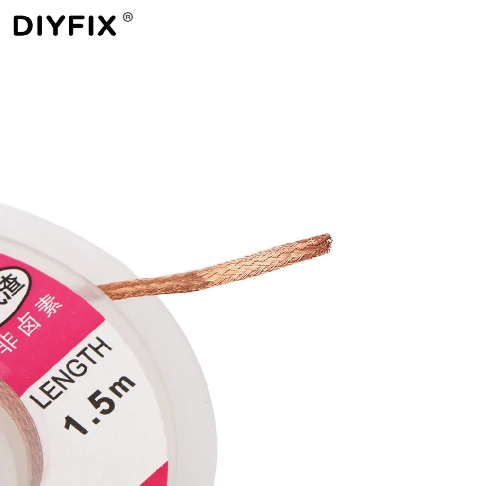 DIYFIX 0 75 м устройство для удаления припоя BGA оплётка мобильный телефон ремонт