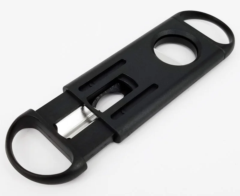 Новинка 1 шт. черный резак для сигар из нержавеющей стали в ножницы кубинские