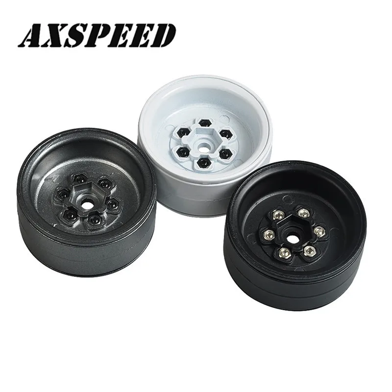 Колесные диски AXSPEED 4 шт. 1 9 дюйма сверхмощные ступицы из сплава для 1/10 RC Rock Crawler