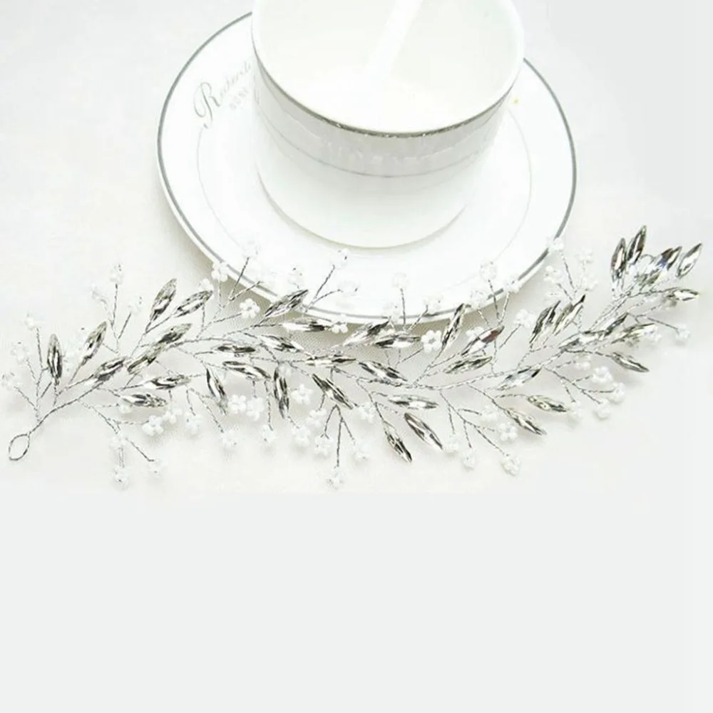 Изысканные свадебные тиары ручной работы с блестящими бриллиантами 13 | Свадьбы и