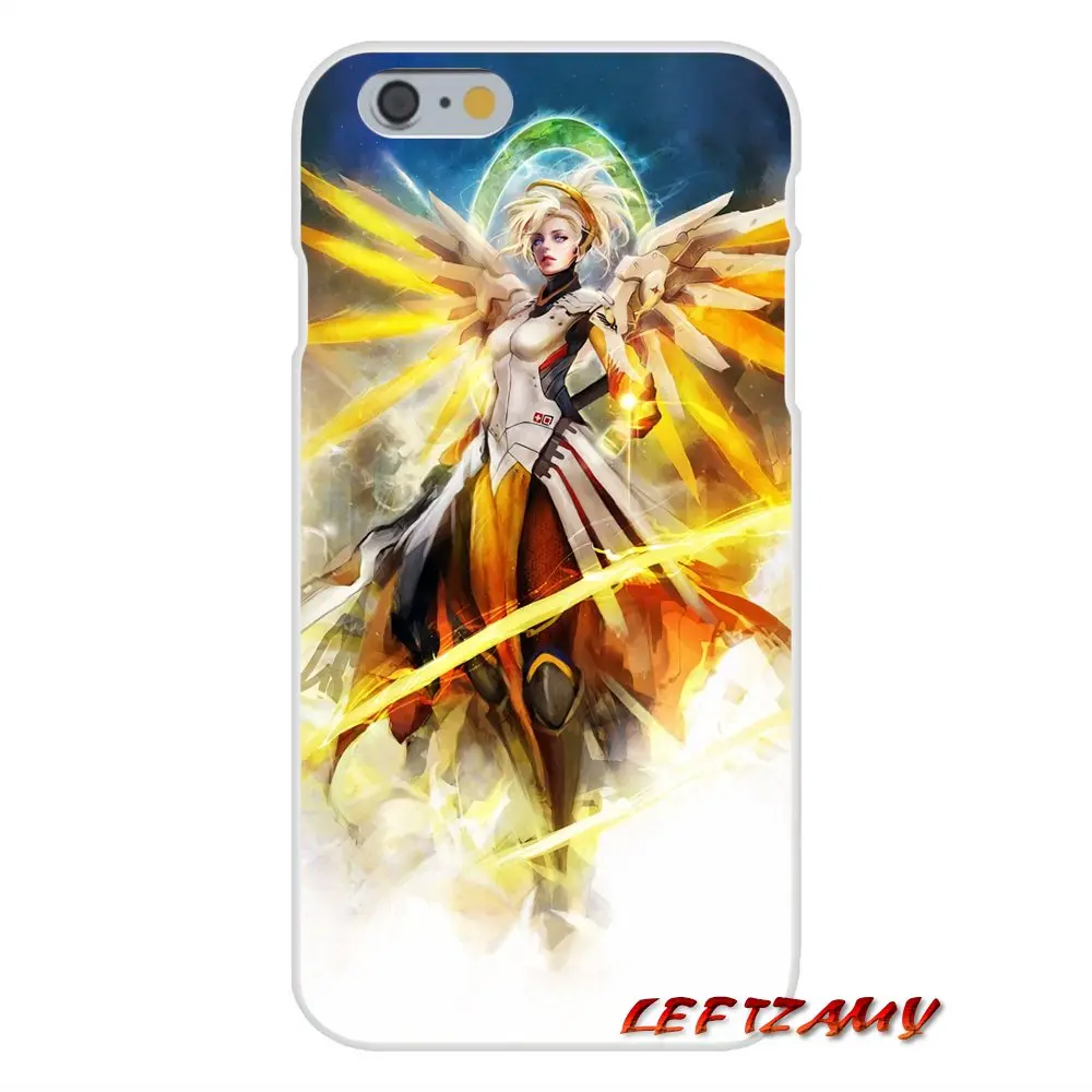For Samsung Galaxy A3 A5 A7 J1 J2 J3 J5 J7 2015 2016 2017 game Overwatch OW Mercy Accessories Phone Shell Covers | Мобильные