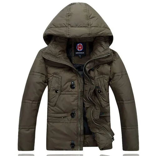 Winter men clothing outdoor casual sport baseball jacket coat mens / male down warm hooded coats &amp jackets for free shipping | Мужская
