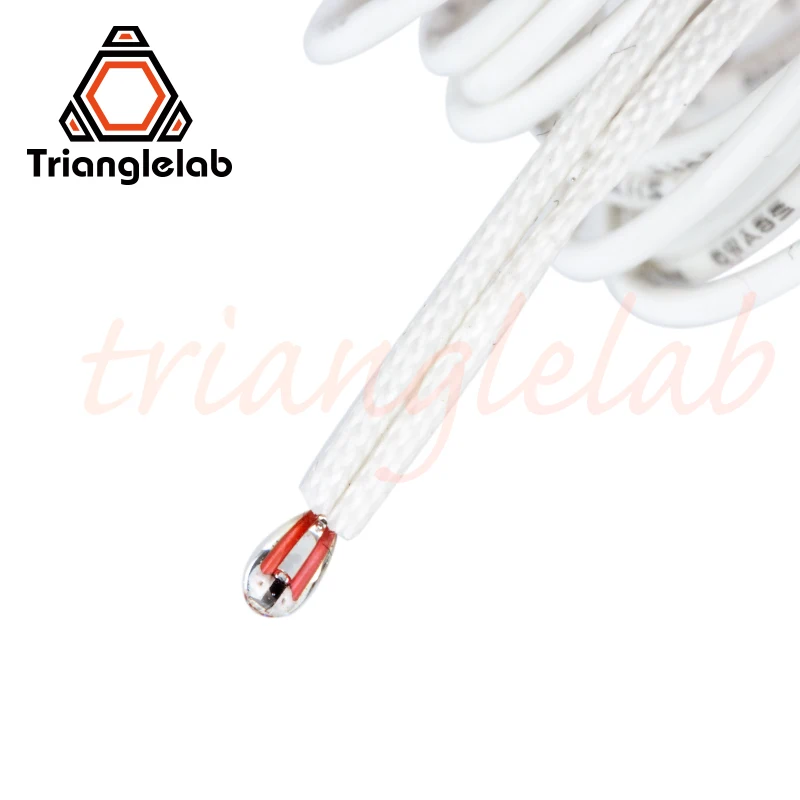 Trianglelab NTC 100 K Ом B3950 термистор датчик высокой температуры 280℃ для E3D V6 нагревательные блоки mk8 3D принтер аксессуары