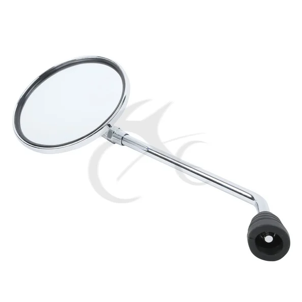 Мотоциклетное универсальное круглое хромированное зеркало заднего вида 8 мм для
