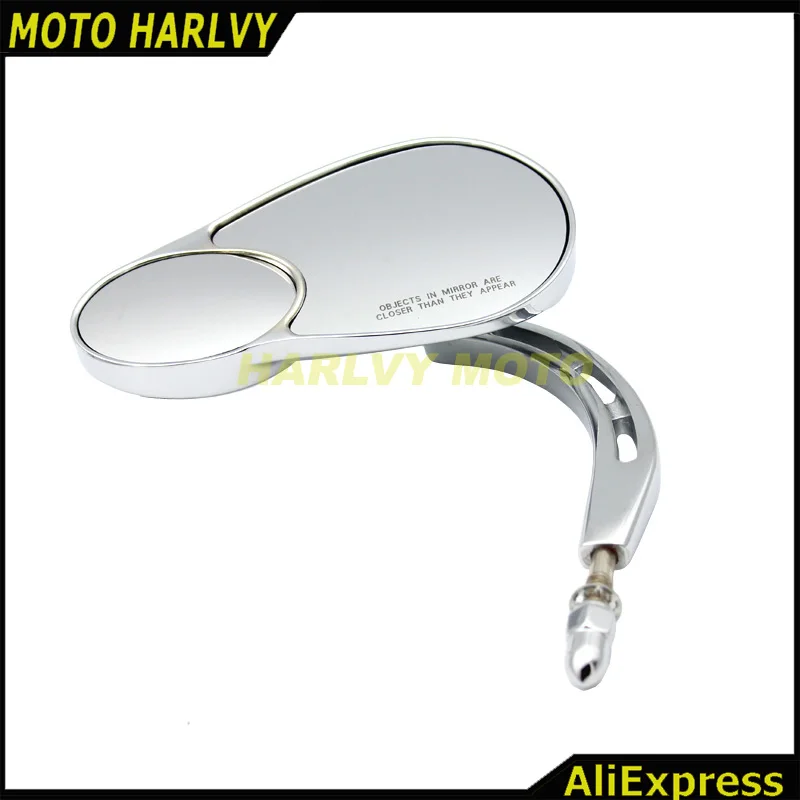 Хромированные мотоциклетные зеркала заднего вида для Harley Touring Road King Классические