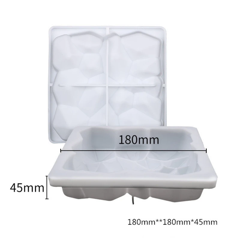 Мусс торт плесень рок цветок силиконовые формы для тортов мусс французская