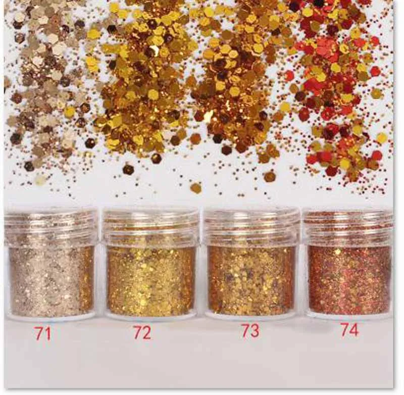 set 13(4 10ml) 4 горшки(10 мл) Nail Art Блеск порошок пыли с блестками пыли порошок смешанные цвета ногтей Блеск порошок для нейл-арта, diy4 бутылки - Цвет: set 13(4 10ml)