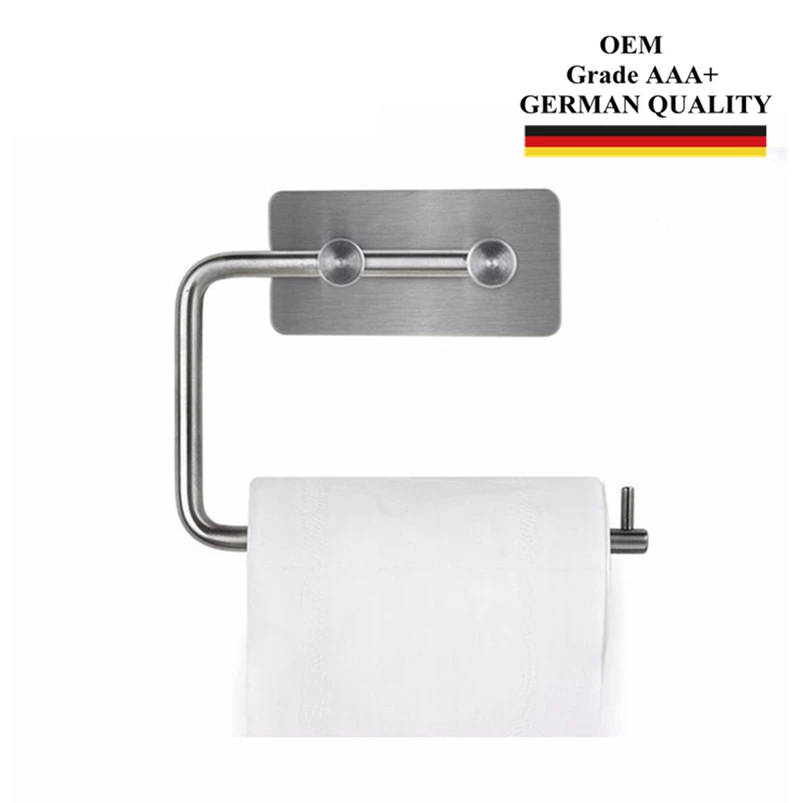 Toilet Paper Holder SUS304 Stainless Steel Tissue Roll Towel free shipping OEM Grade AAA+ Quality Warranty | Обустройство дома
