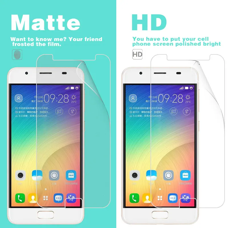 Матовая пленка и глянцевая для Asus ZenFone Pegasus 4A ZB500TL 5 in creen защитная Антибликовая или