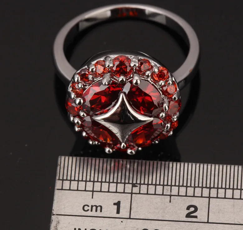 Кольцо с удивительной звездой Серебряное украшение для вечерние Размер 6 / 7 8 9 S0573