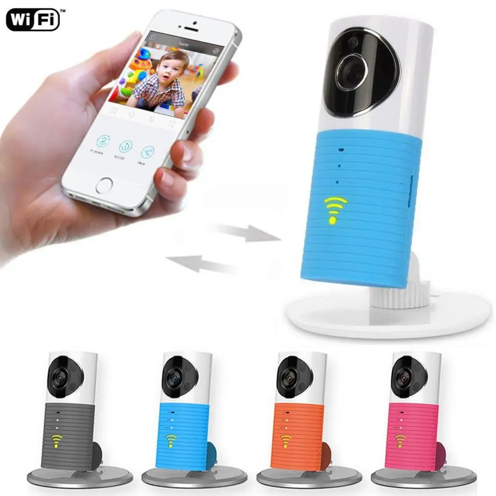 Baby Monitor Wireless Wifi Nightvision Intercom Camera Video Support For IOS Android Security With | Мать и ребенок