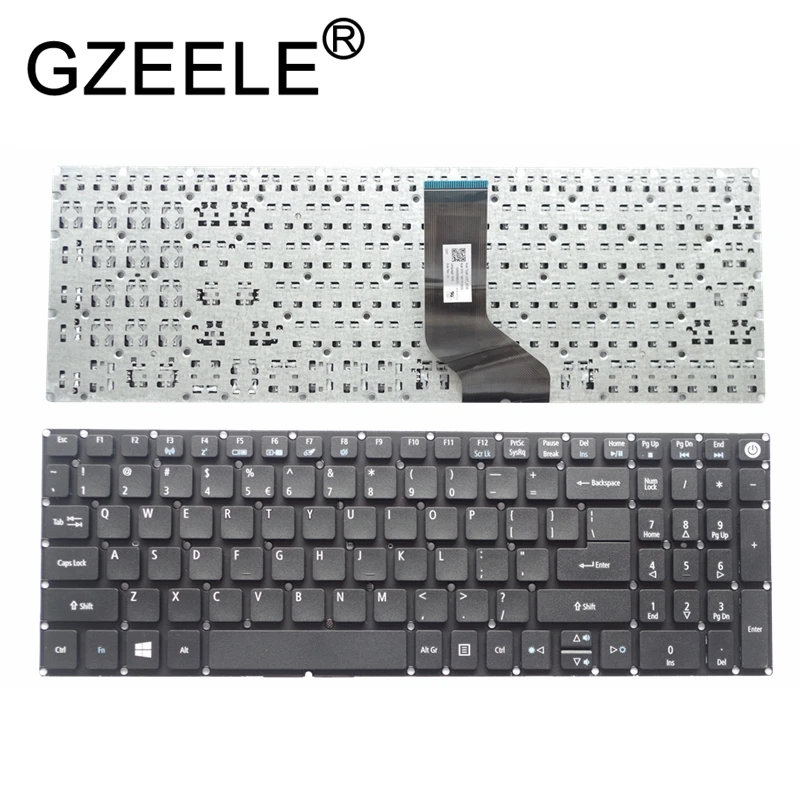 Новинка GZEELE для Acer Aspire E15 E5 573G 573T 574G 574 575G 573TG английская версия США без