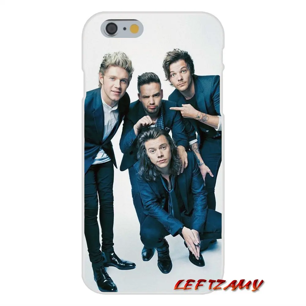images 9 One Direction 1D аксессуары чехлы для телефонов для iPhone X XR XS MAX 4 4S 5 5S 5C SE 6 6S 7 8 Plus ipod touch 5 6 - Цвет: images 9