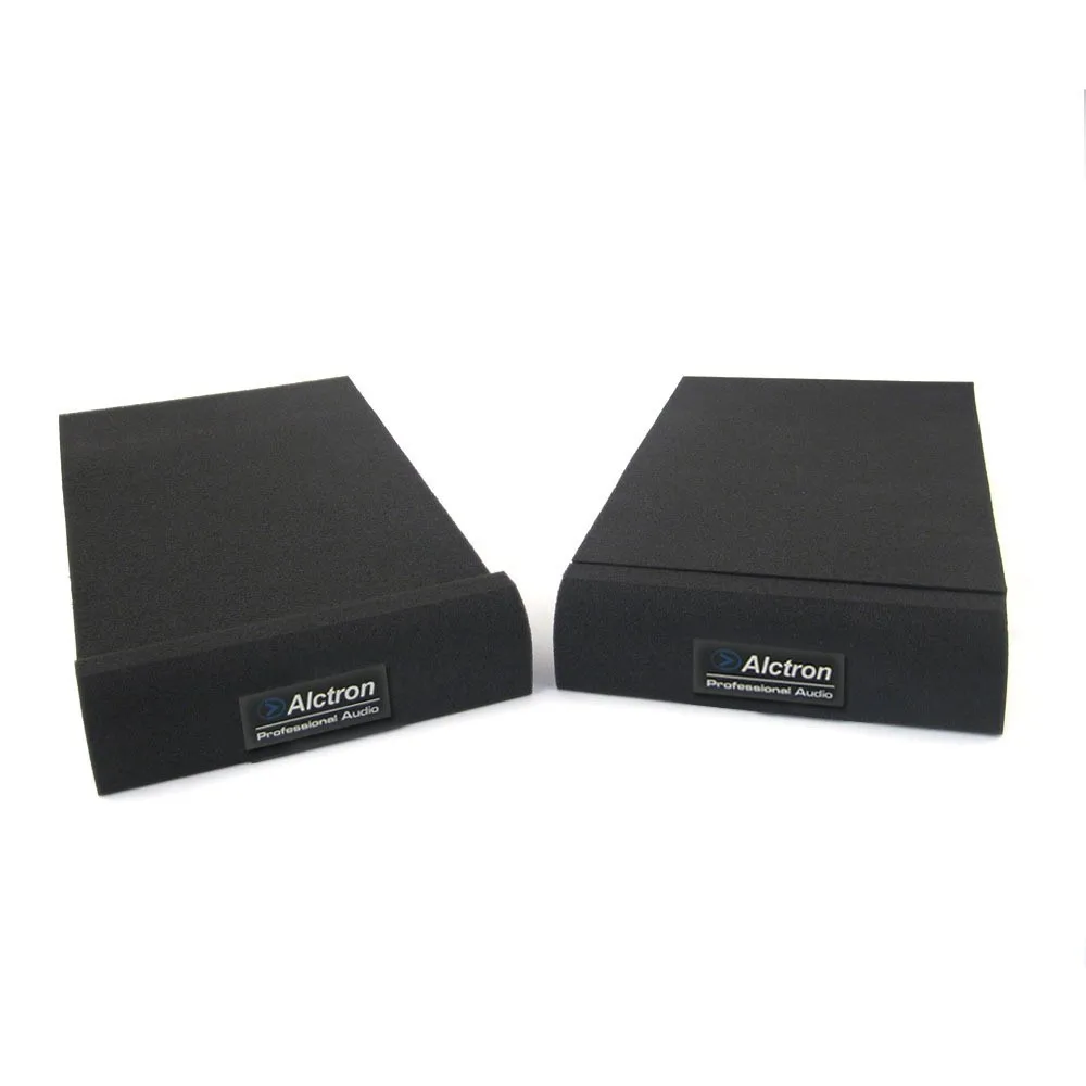 two pieces Alctron EPP05 профессиональный студийный монитор акустическая панель акустическая пена противоударный звукоизоляционный коврик для 5 дюймового студийного монитора - Цвет: two pieces