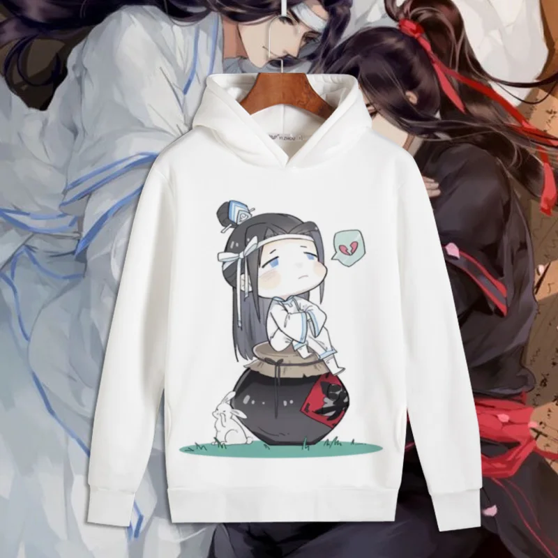 Grandmaster of Demonic Cultivation Wei Wuxian Lan Wangji костюмы косплей хлопковое Пальто Толстовка