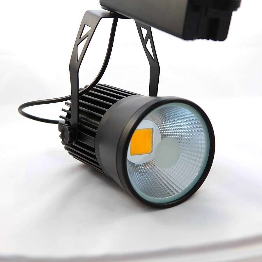 Светодиодная лампа 30 Вт COB Rail Light Spotlight strip равна 300 галогенная 110 в 120 220 230 240 В