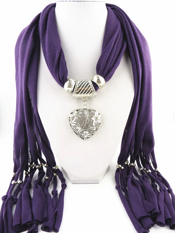 

Женский шарф, шарф с подвеской с сердцем, бесплатная доставка, 2019