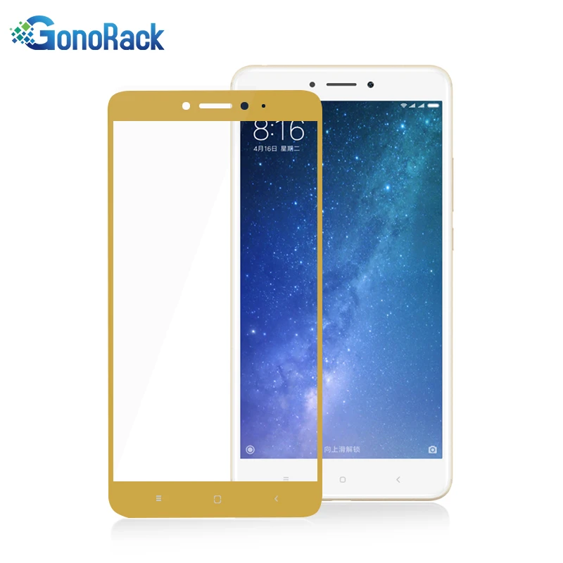 Защитная пленка GonoRack 9H из закаленного стекла для экрана Xiaomi MI MAX 2 Mi 1 6 44&quot|tempered glass