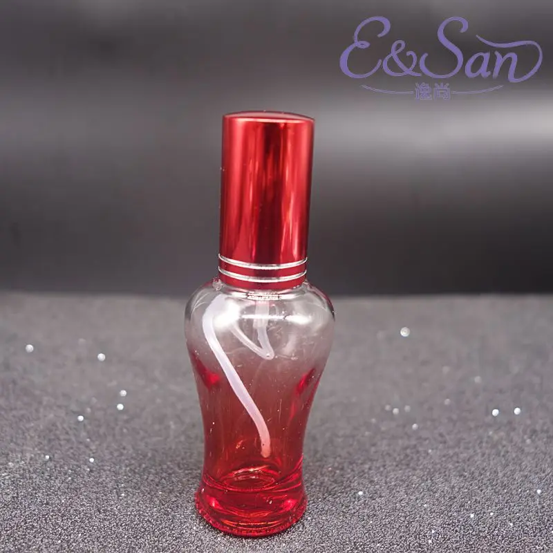 

wholesale sexy s-shaped color gradient P05-10ML spray perfume glass bottle 100pcs/lot