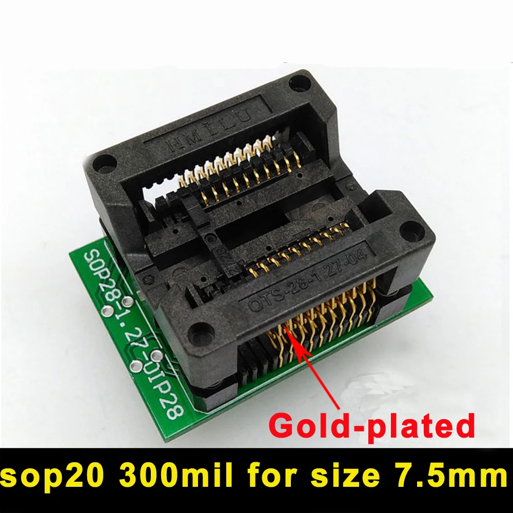 Тестовая розетка SOP20 300 мил адаптер для программирования высокого качества с