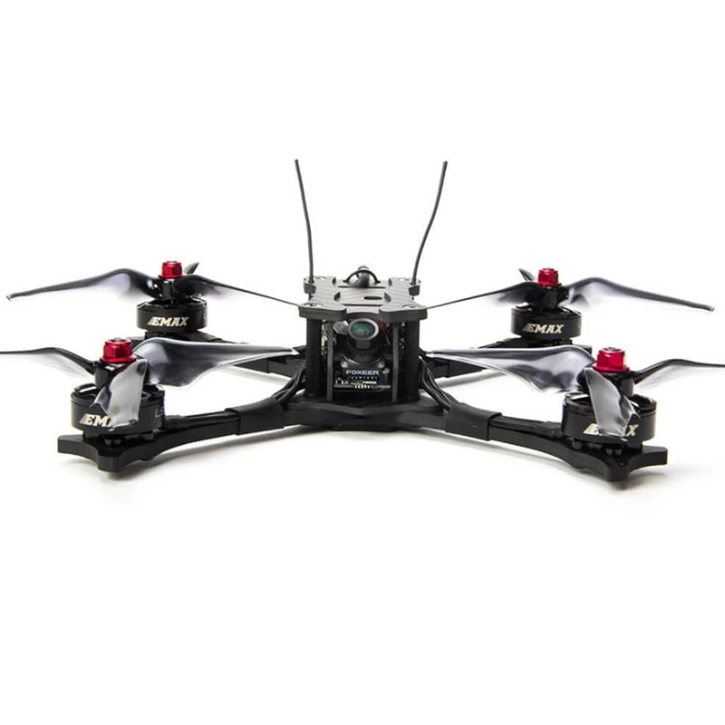 Гоночный Дрон Emax HAWK 5 FPV F4 OSD BLHeli_S 30A FrSky XM + RX Foxeer Arrow Micro V2 600TVL камера BNF DIY Multirotor|Детали
