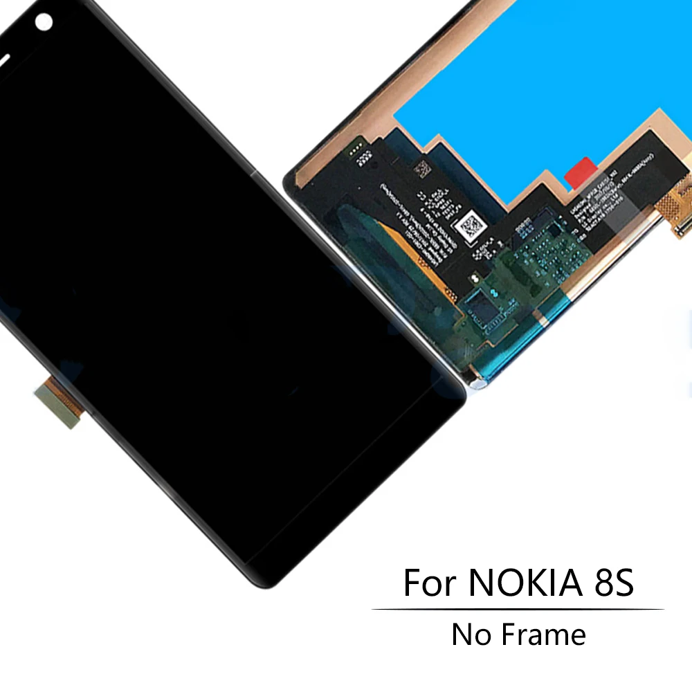 5 &quotсупер AMOLED ЖК дисплей сенсорный экран с рамкой для NOKIA 8 Sirocco замена мобильного