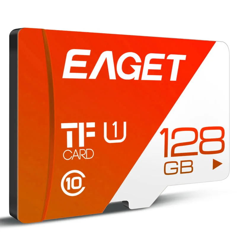 EAGET T1 Micro SD карта 16 Гб/32 ГБ/64 Гб/128 ГБ/256 ГБ класс 10 TF карта памяти Высокоскоростная флеш-карта для телефонов и планшетов
