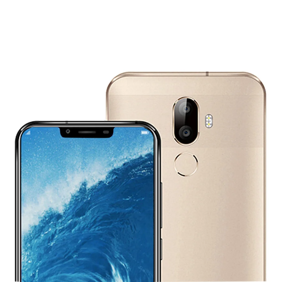 Oukitel U18 5,8" 21:9 полный Дисплей мобильного телефона Face ID MT6750T Octa Core Android 7,0 4 Гб Оперативная память 64 Гб Встроенная память 4000 мА/ч, 16MP мобильного телефона