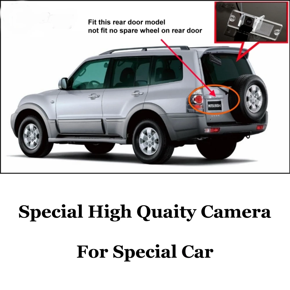 

LiisLee Car Reversing Camera For MITSUBISHI PAJERO Super Exceed Montero Shogun Field Master Nationl 1982~2020 Rear View back CAM