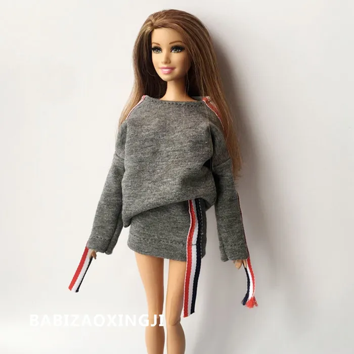 2018 2 шт./компл. новый ручной кукольная одежда 1/6 модная для Blyth кукольный свитер +