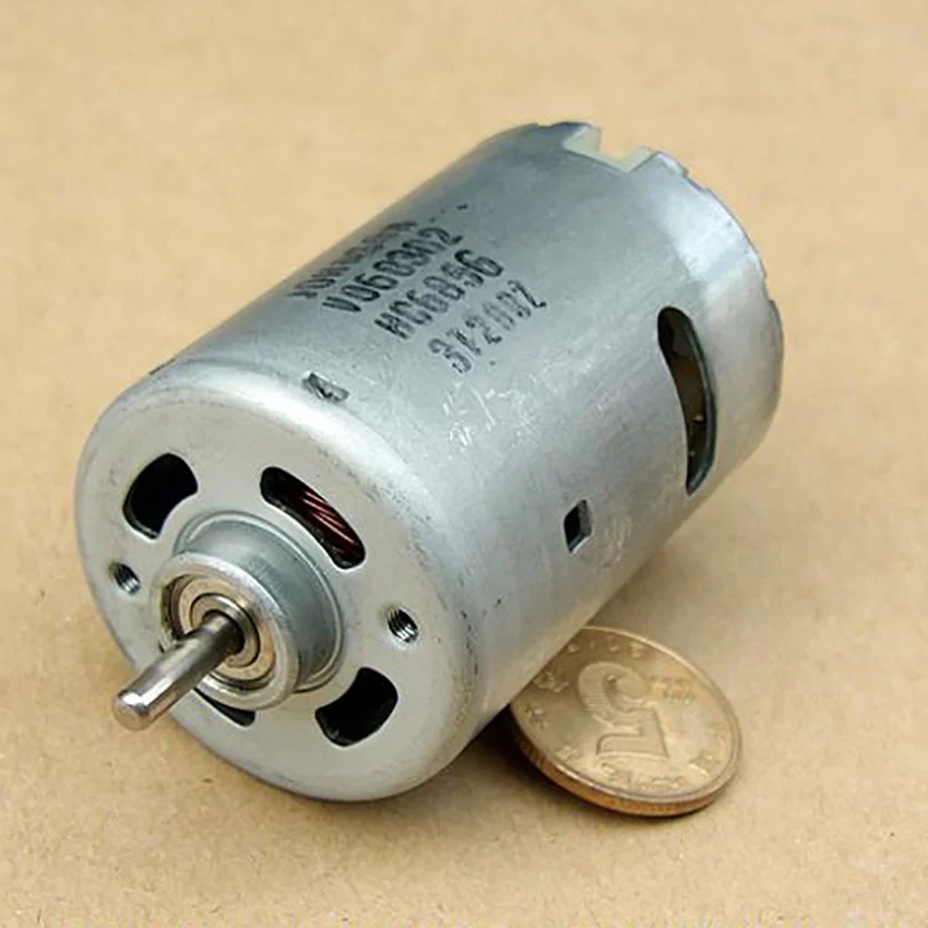 Двойной шариковый подшипник микро моторы DC12V 18V 15500 об/мин 23800 высокого Скорость