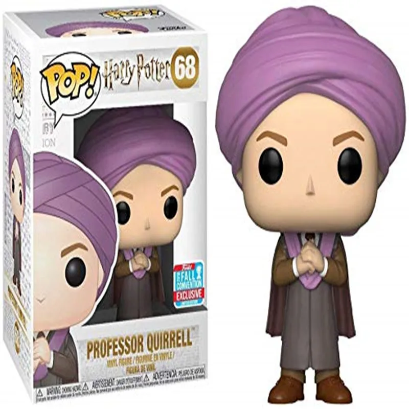 Funko POP Гарри Поттер проф Квиррелл виниловые фигурки коллекция brinquedos модель игрушки