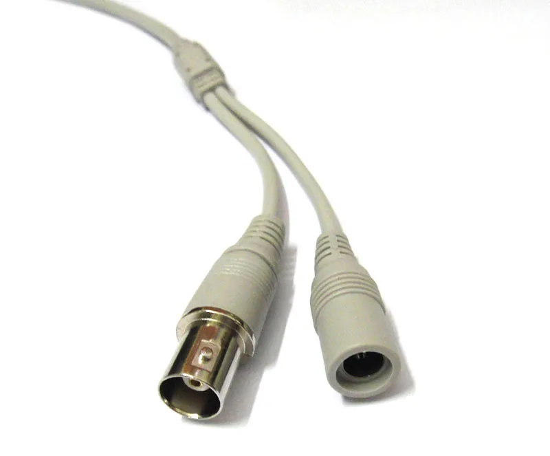Кабель BNC и DC для камеры видеонаблюдения 60 см|cable camera|connector coaxial cableconnector tube |