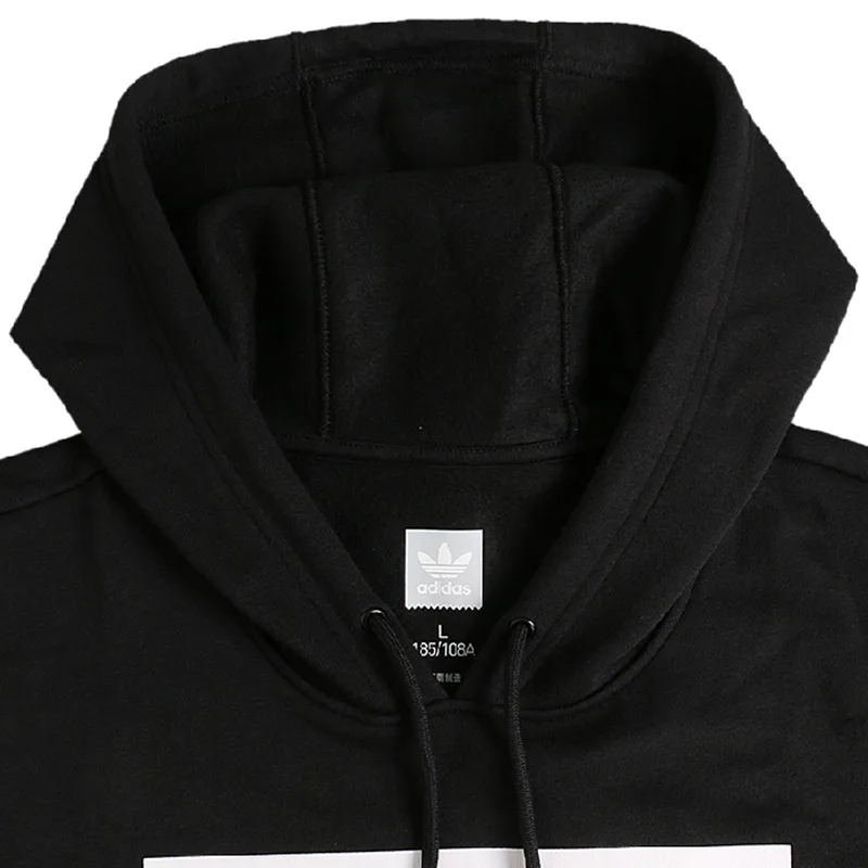 Новое поступление оригинальный мужской пуловер с капюшоном и твердым Adidas Originals