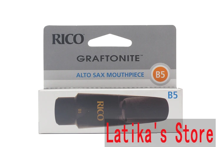 Бесплатная доставка настоящий Американский RICO Royal Graftonite Alto Eb Sax мундштук B3/B5
