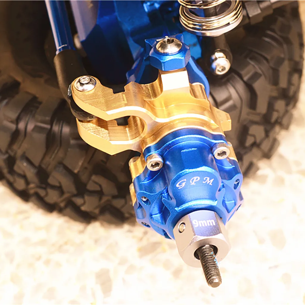 Детали модели Traxxas 1/10 TRX4 RC детали трека обновленная латунная Передняя рулевая