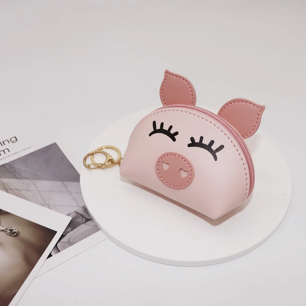Женский кошелек для монет милый девочек Kawaii мультяшный мелочи из искусственной