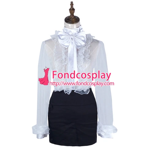 Горничная Сисси атласное платье Запираемая униформа косплей костюм на заказ