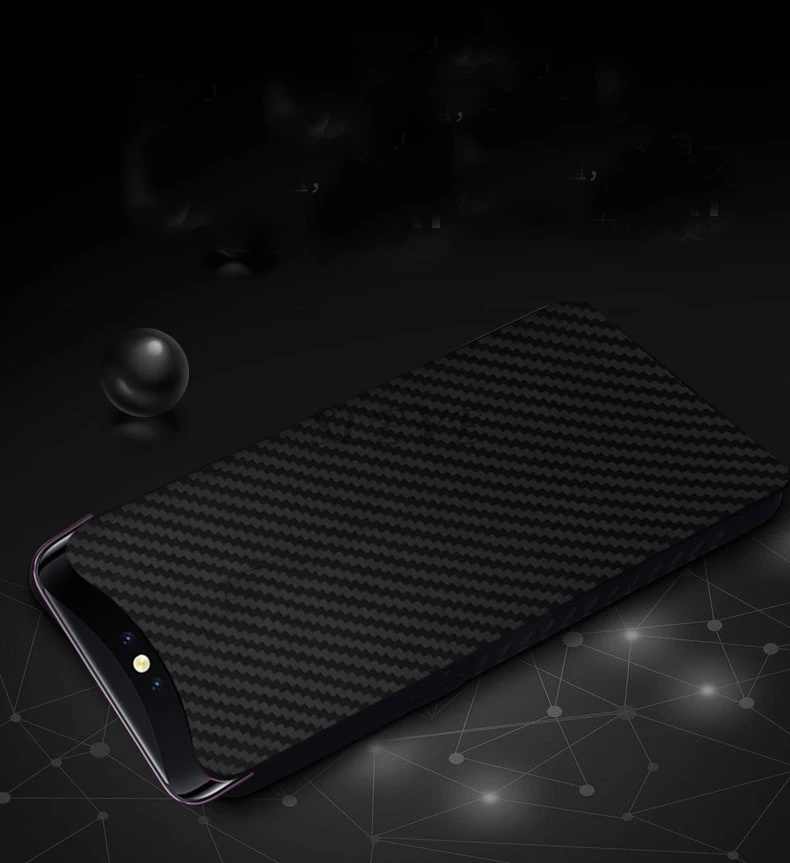 Для OPPO Find X чехол из карбонового волокна жесткий Ультратонкий поликарбоната для
