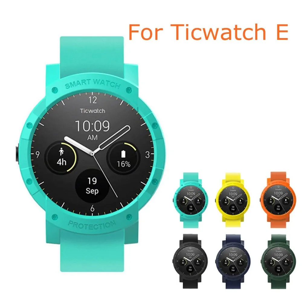 Защитный чехол для часов Ticwatch E с защитой от ударов и царапин Жесткий Чехол TicWatch